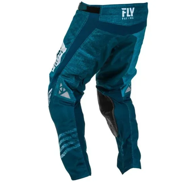 Fly Racing Kinetic Mesh Noiz Pants Blue/Navy Size 26 - Picture 2 of 5